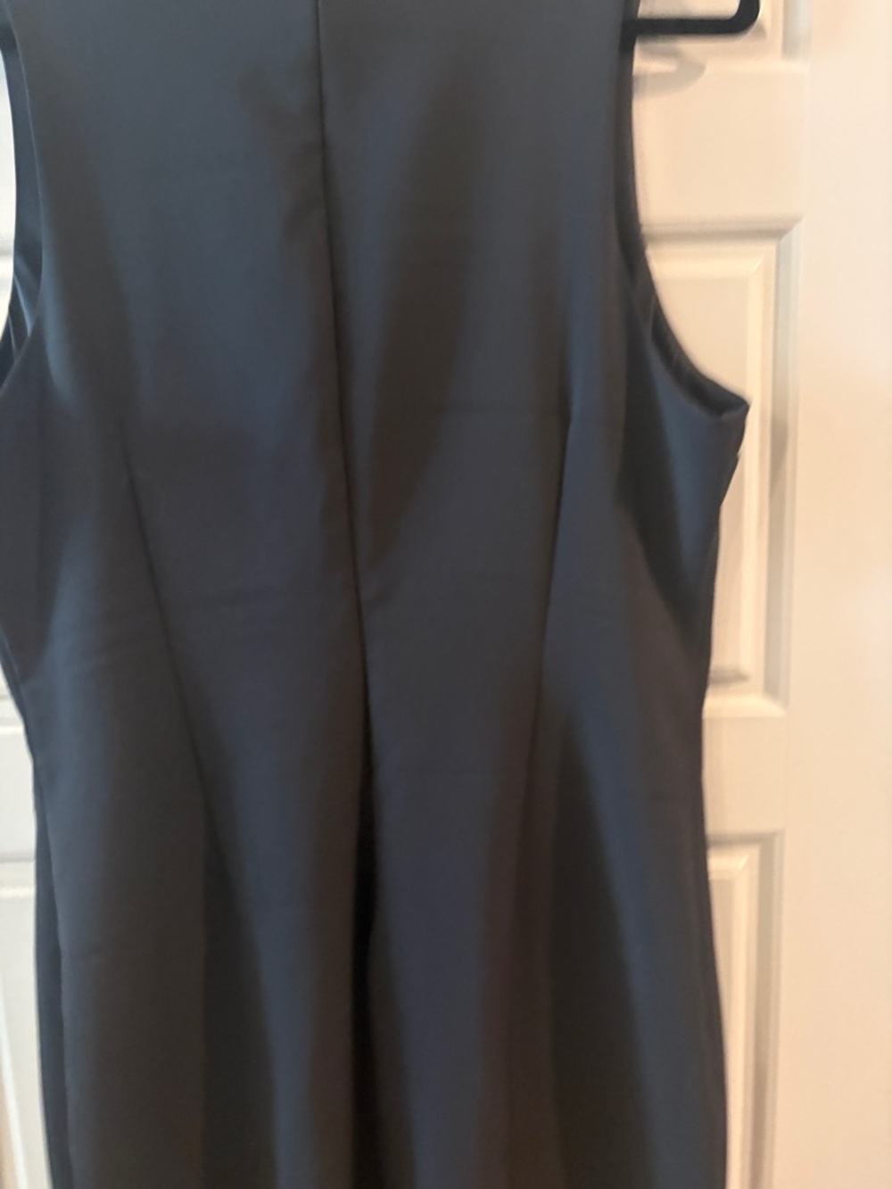 Bold Elements Black Lace-Up Dress Size Large | Sleek Career Chic Bodycon - Picture 11 of 13